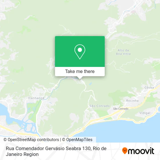 Rua Comendador Gervásio Seabra 130 map