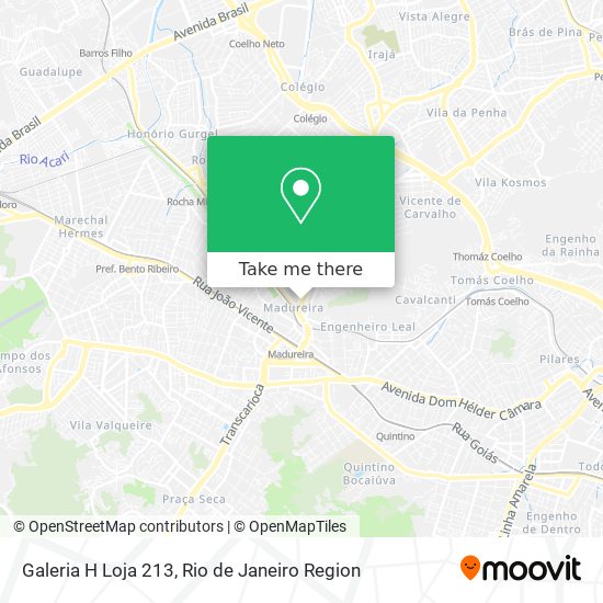Galeria H Loja 213 map