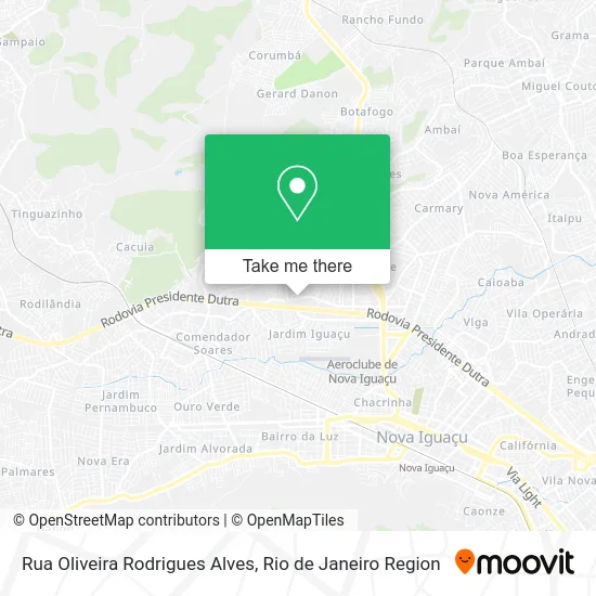 Rua Oliveira Rodrigues Alves map