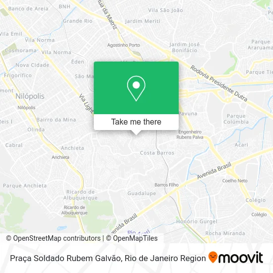 Praça Soldado Rubem Galvão map