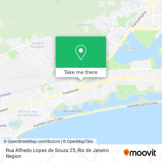 Rua Alfredo Lopes de Souza 25 map