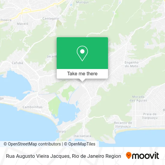 Rua Augusto Vieira Jacques map