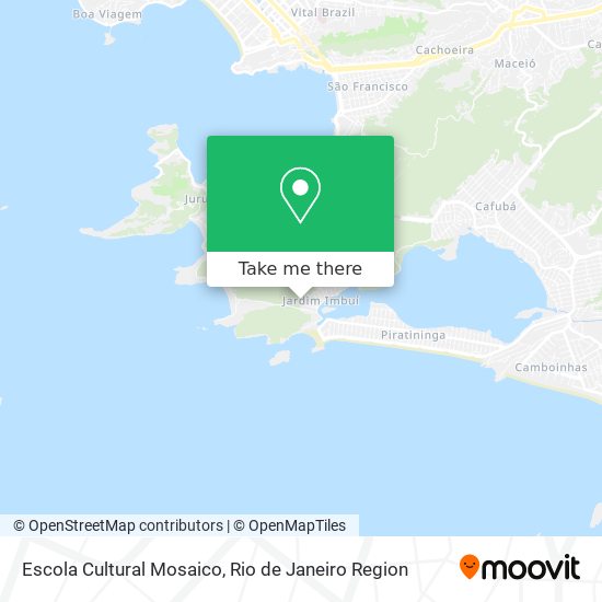 Escola Cultural Mosaico map