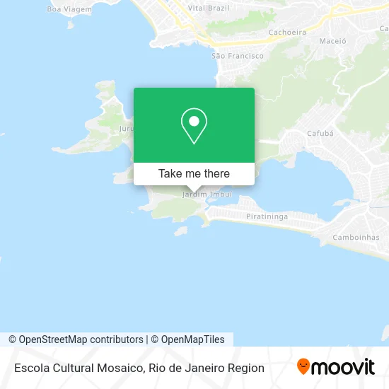 Escola Cultural Mosaico map