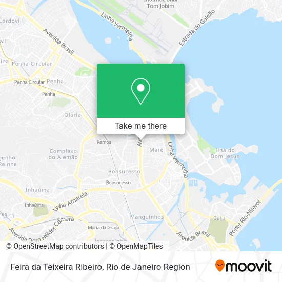 Feira da Teixeira Ribeiro map