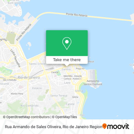 Rua Armando de Sales Oliveira map