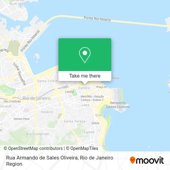 Rua Armando de Sales Oliveira map