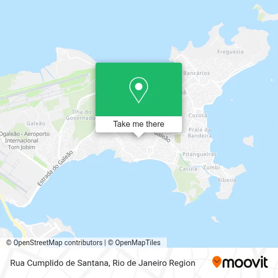 Rua Cumplido de Santana map
