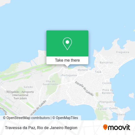 Travessa da Paz map