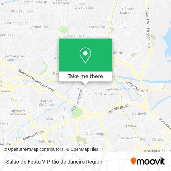Salão de Festa VIP map