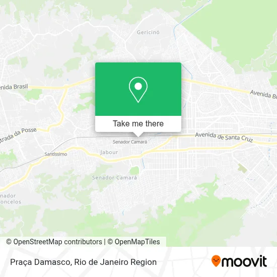 Praça Damasco map