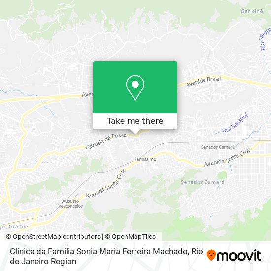 Clinica da Familia Sonia Maria Ferreira Machado map