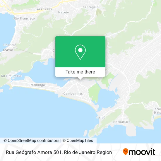Rua Geógrafo Amora 501 map