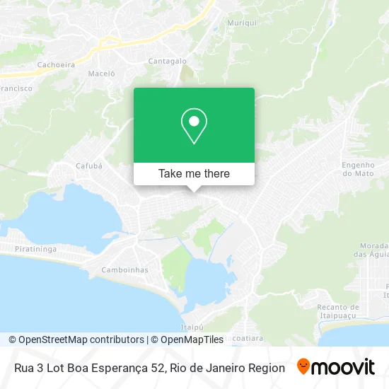 Rua 3 Lot Boa Esperança 52 map