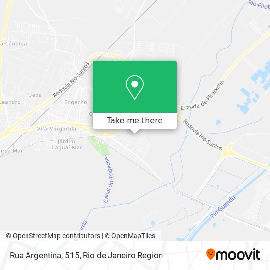 Rua Argentina, 515 map