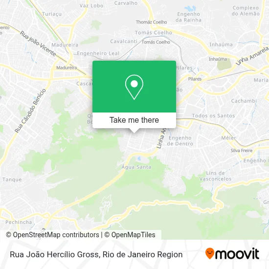 Rua João Hercílio Gross map