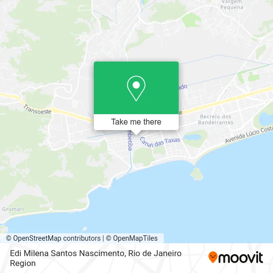 Edi Milena Santos Nascimento map