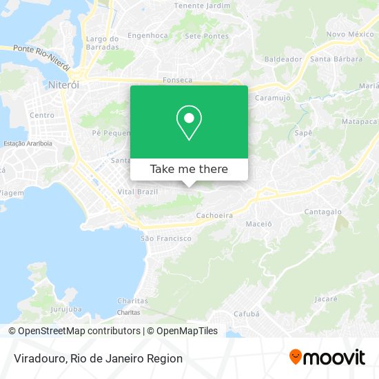 Mapa Viradouro