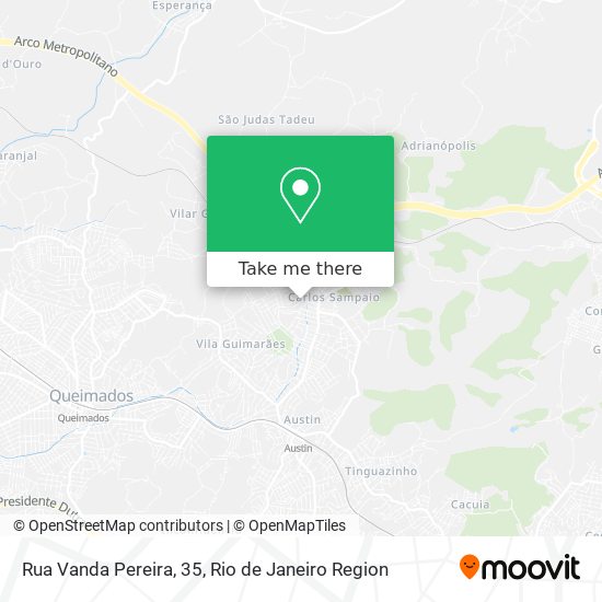 Rua Vanda Pereira, 35 map