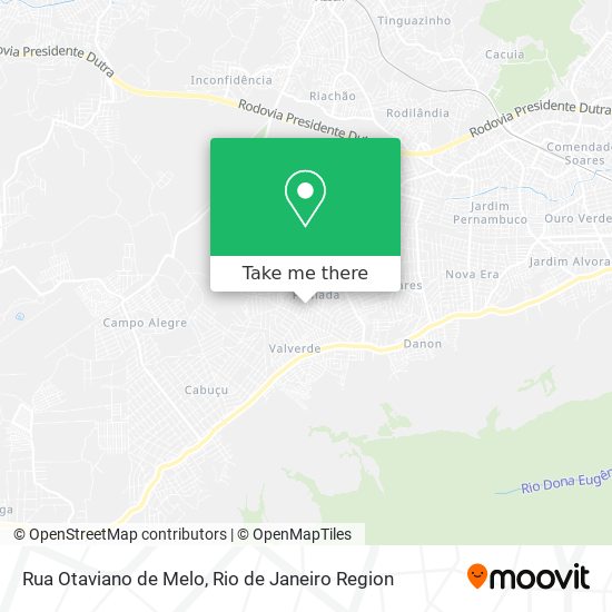 Rua Otaviano de Melo map