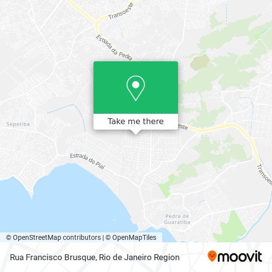 Rua Francisco Brusque map