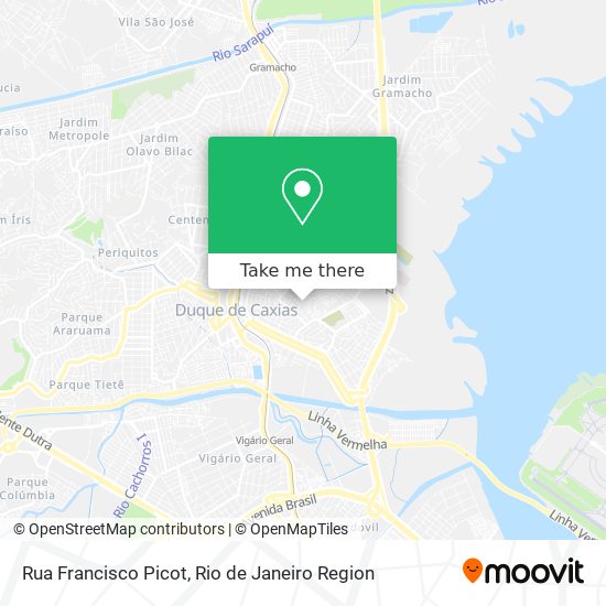 Rua Francisco Picot map