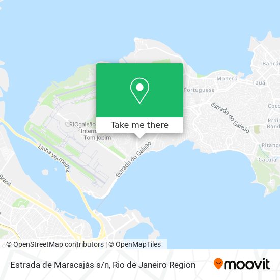 Mapa Estrada de Maracajás s/n