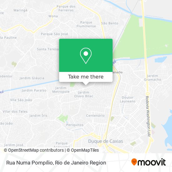 Rua Numa Pompílio map