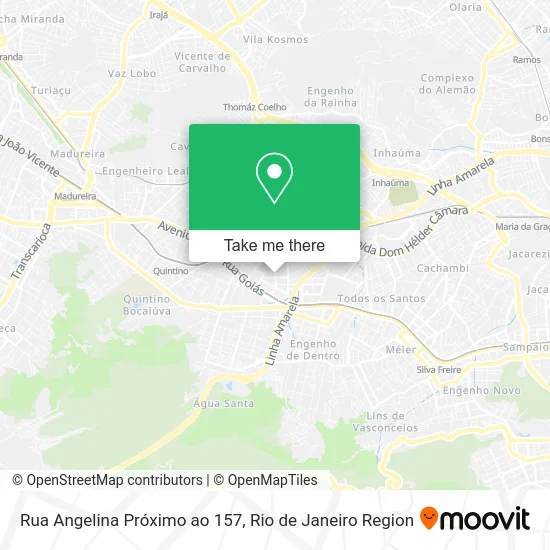Rua Angelina Próximo ao 157 map