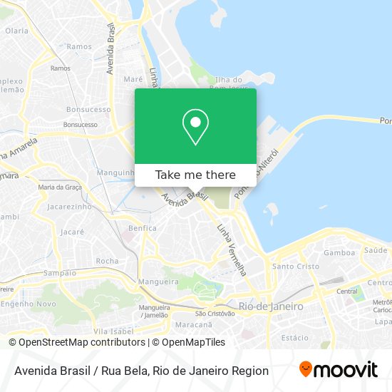 Avenida Brasil / Rua Bela map