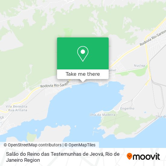 Salão do Reino das Testemunhas de Jeová map