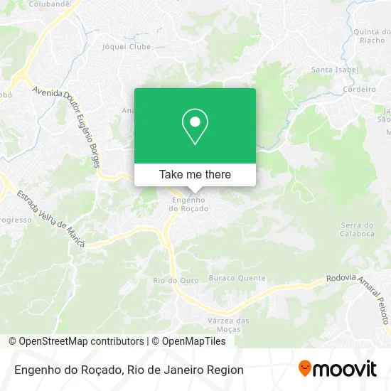 Engenho do Roçado map