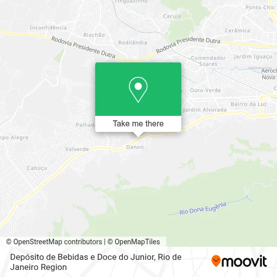 Depósito de Bebidas e Doce do Junior map