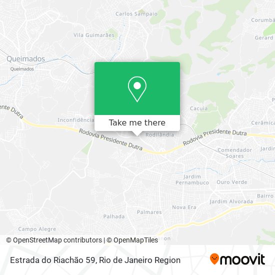 Estrada do Riachão 59 map