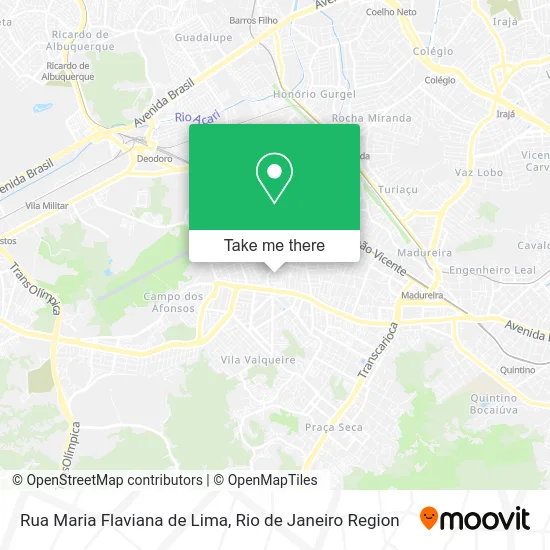 Rua Maria Flaviana de Lima map