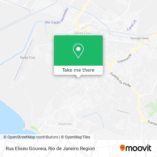 Rua Eliseu Gouveia map