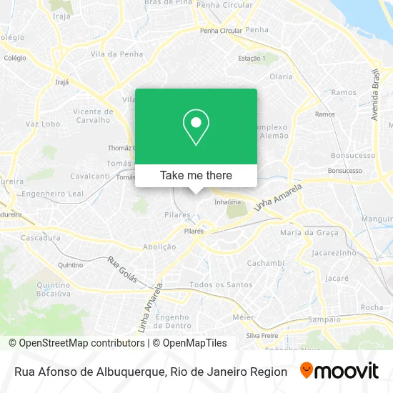 Rua Afonso de Albuquerque map