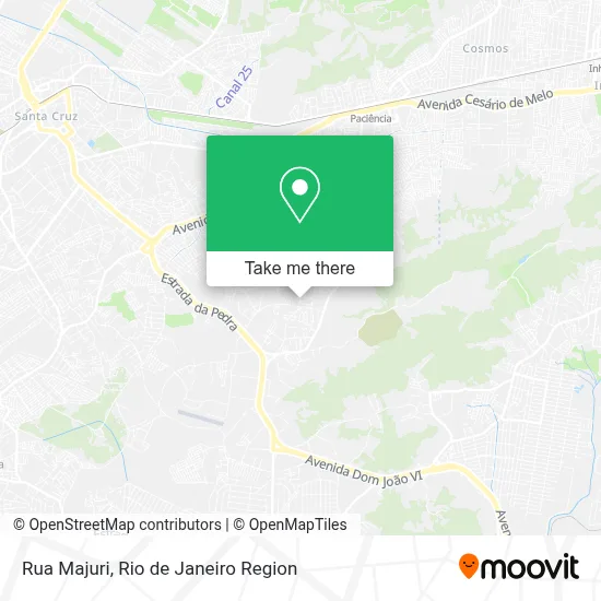 Rua Majuri map
