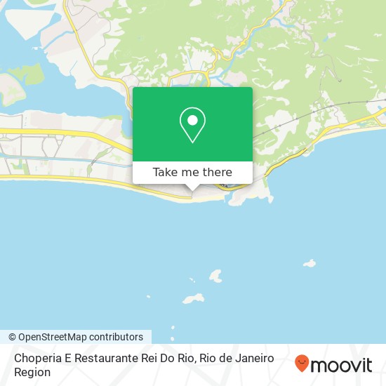 Mapa Choperia E Restaurante Rei Do Rio