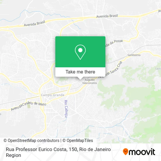 Rua Professor Eurico Costa, 150 map