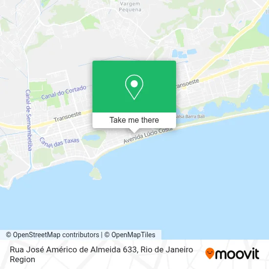 Rua José Américo de Almeida 633 map