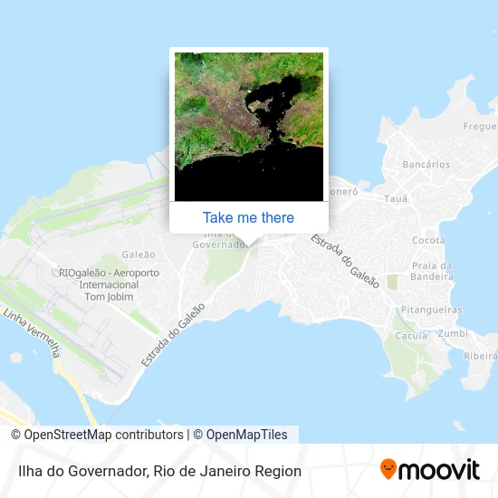 Ilha do Governador map
