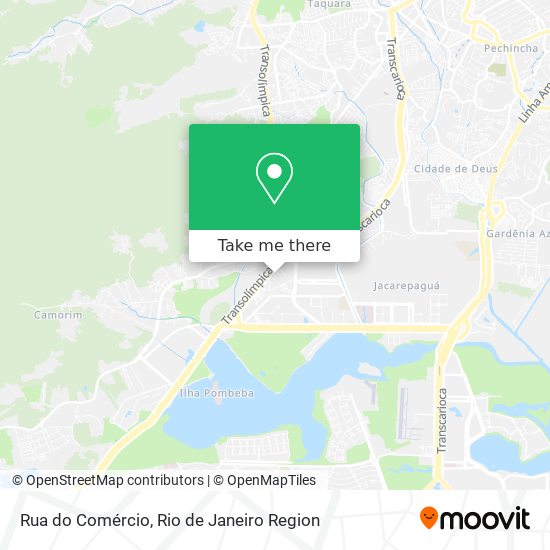 Rua do Comércio map