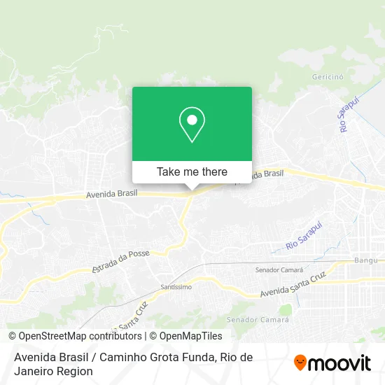 Avenida Brasil / Caminho Grota Funda map