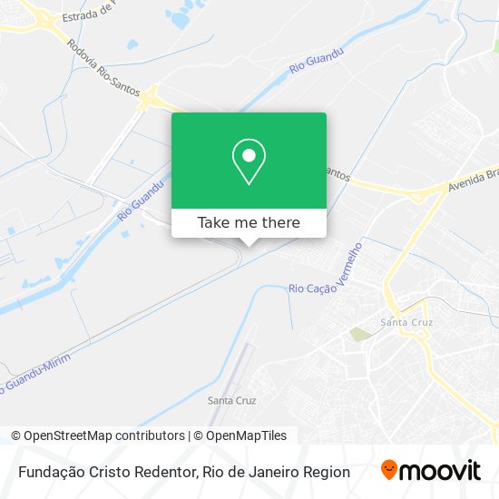 Fundação Cristo Redentor map