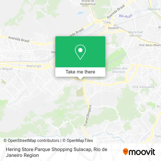 Hering Store Parque Shopping Sulacap map