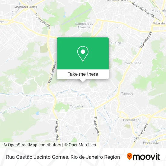 Rua Gastão Jacinto Gomes map