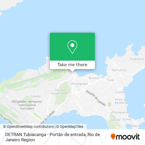 DETRAN Tubiacanga - Portão de entrada map