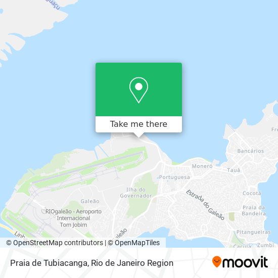 Praia de Tubiacanga map