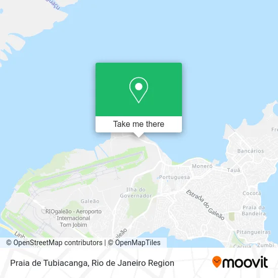 Praia de Tubiacanga map